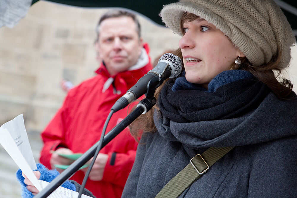 Streik im öffentlichen Dienst Tübingen Februar 2013