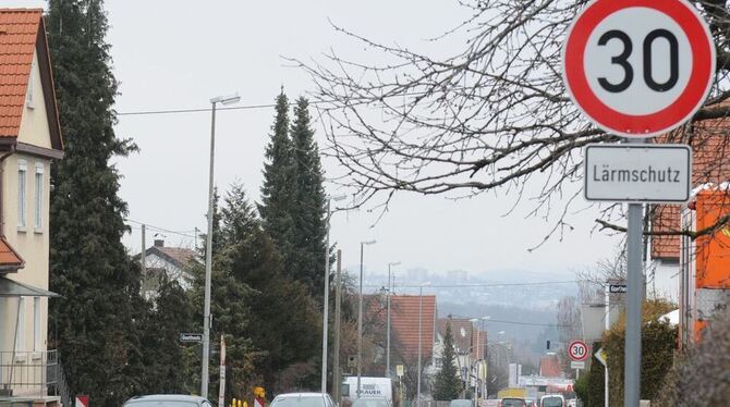 Stadt und Ortschaftsrat wollen auf der gesamten Ortsdurchfahrt von Ohmenhausen Tempo 30. Aber das Regierungspräsidium macht (noc