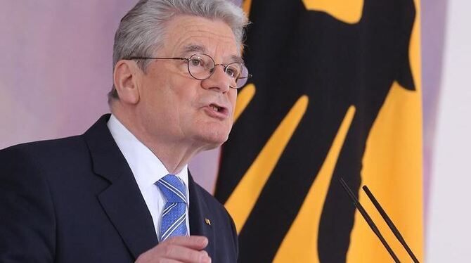 Bundespräsident Gauck: Parteien "tragen seit Jahrzehnten wesentlich zur Ausgestaltung unserer Freiheit, unseres sozialen Frie