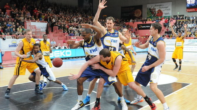 Walter Tigers Tübingen - EWE Baskets Oldenburg 64:89