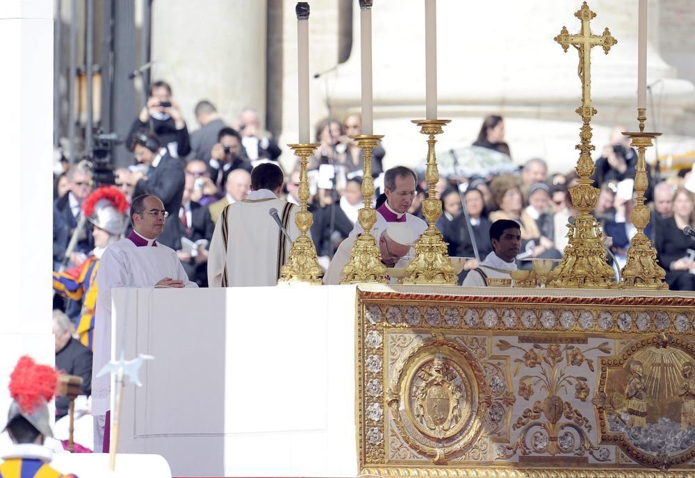 Papst Franziskus Amtseinsetzung