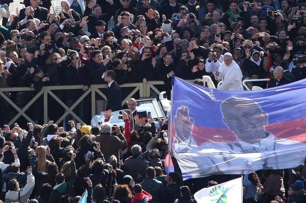 Papst Franziskus Amtseinsetzung