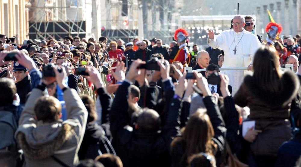 Papst Franziskus Amtseinsetzung