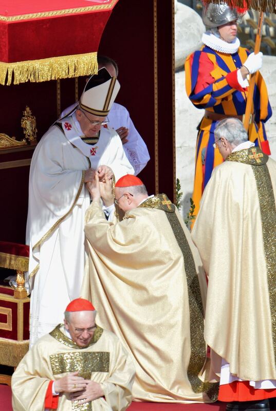 Papst Franziskus Amtseinsetzung