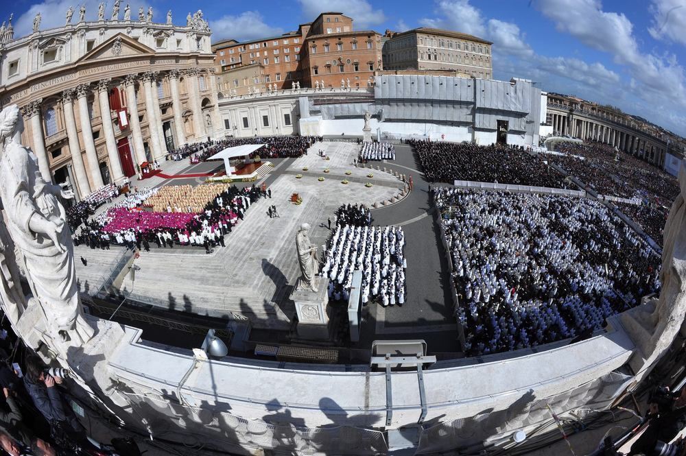 Papst Franziskus Amtseinsetzung