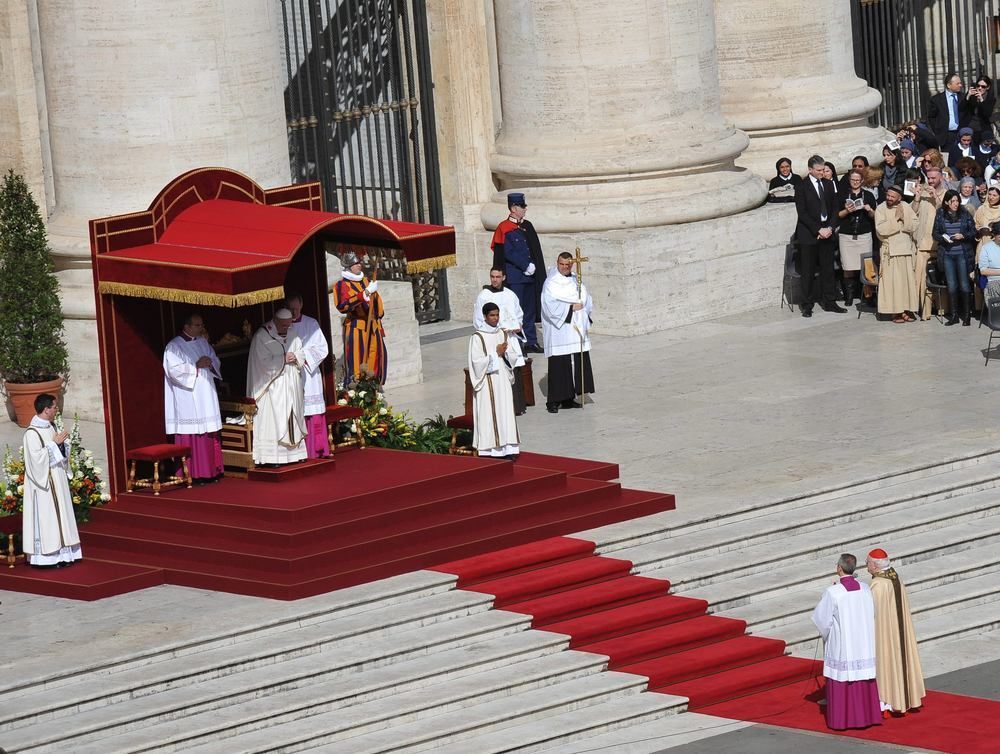 Papst Franziskus Amtseinsetzung