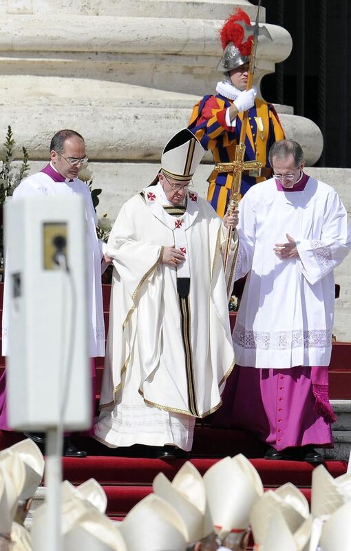 Papst Franziskus Amtseinsetzung