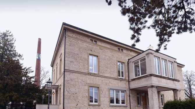 Aus der alten Fabrikantenvilla auf dem G-&-V-Gelände soll ein Restaurant werden. FOTO: GERLINDE TRINKHAUS