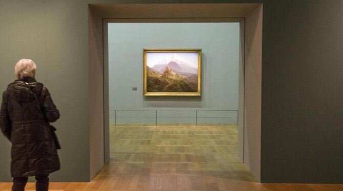 »Der Watzmann« von Caspar David Friedrich. Foto: Ian Langsdon