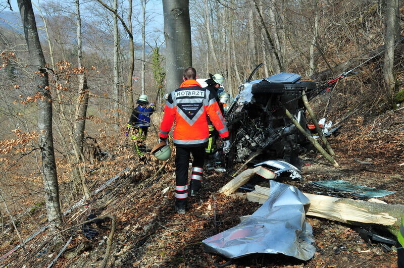 Unfall Talheimer Steige April 2013