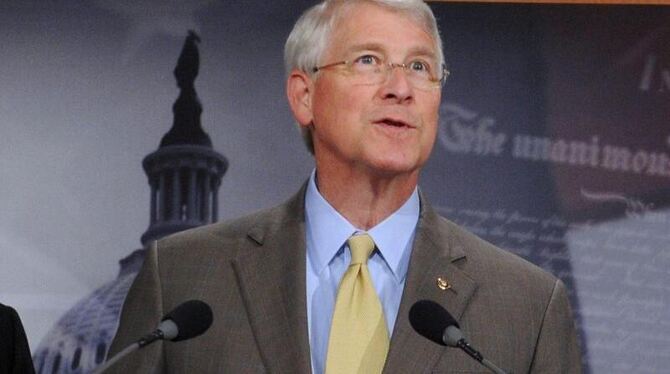 Senator Roger Wicker war Adressat des Briefumschlags mit dem hochgefährlichen Gift Ricin. Foto: Michael Reynolds/Archiv