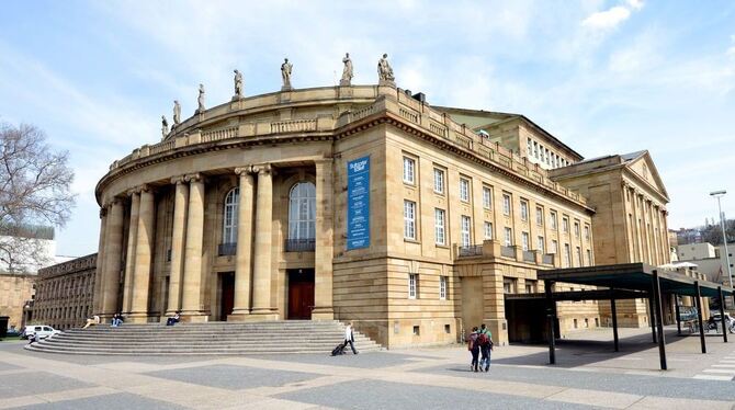 Das Opernhaus in Stuttgart. Die Sanierung des Schauspielhauses zieht sich weiter in die Länge. Bei der anstehenden Sanierung des