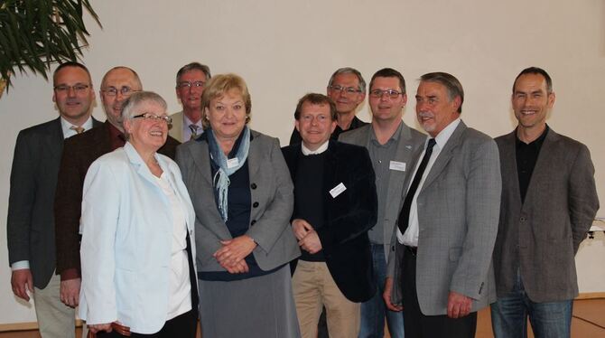 Der Kirche ein Gesicht in der Gesellschaft geben. Die Talkrunde beim Fest (von links) Paul-Stefan Roß, Frank Wößner, Hedweig Eis