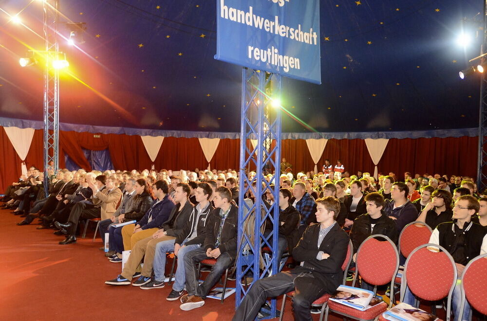 Handwerk im Zirkuszelt Reutlingen 2013