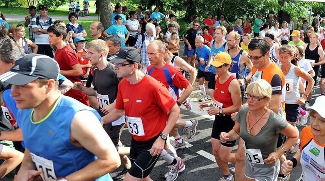 Laufen ist Freiheit, Leistungs- und Freizeitsport: In Mössingen können beim Haupt- und Hobbylauf alle dabei sein.  GEA-ARCHIVFOT