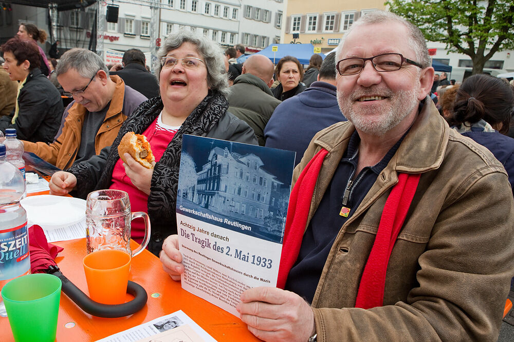 Mai-Kundgebung Reutlingen 2013