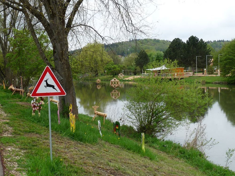 Letzte Vorbereitungen für die Landesgartenschau 2013