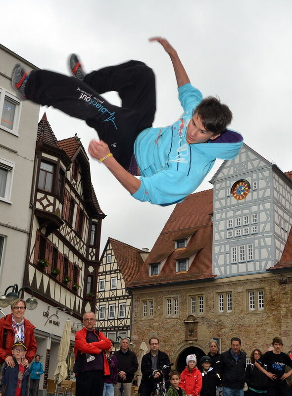 Parkour-Day Reutlingen 2013