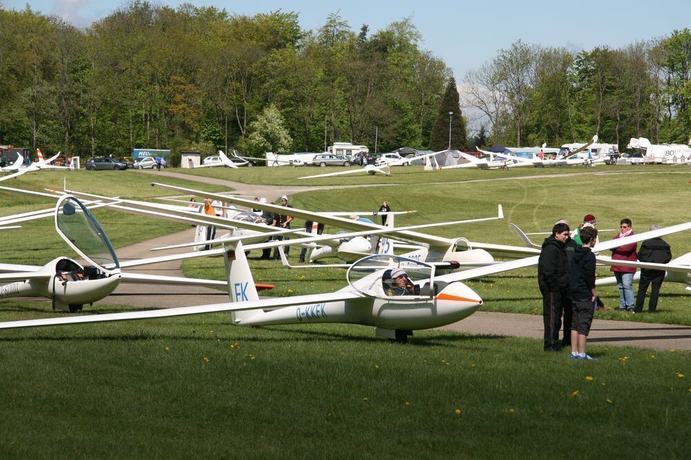 13. Wettbewerb für Segelflieger auf dem Übersberg