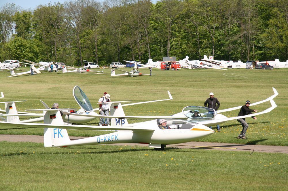 13. Wettbewerb für Segelflieger auf dem Übersberg