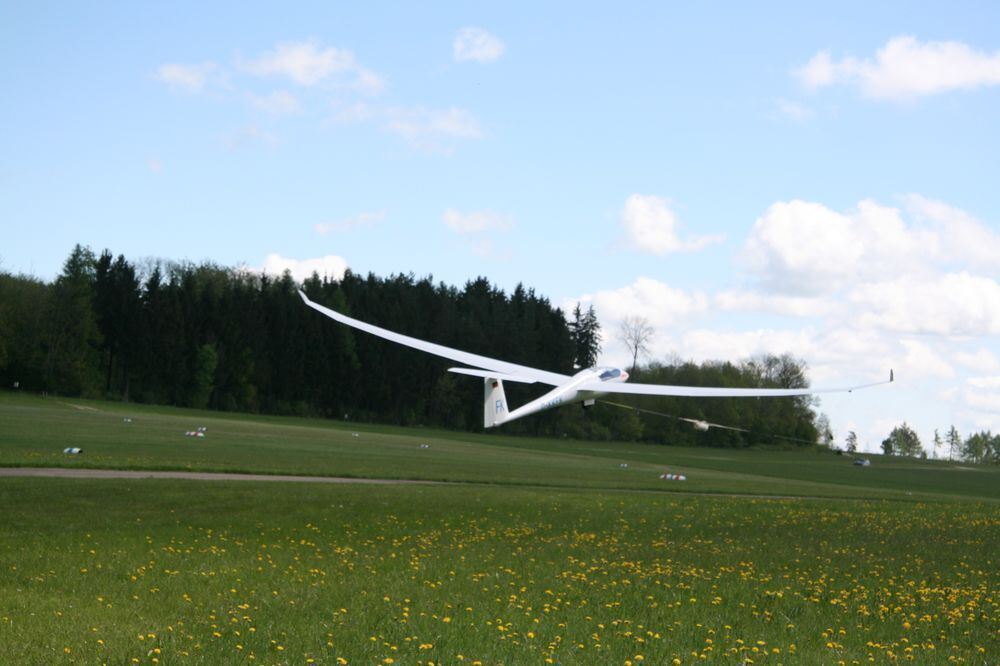 13. Wettbewerb für Segelflieger auf dem Übersberg