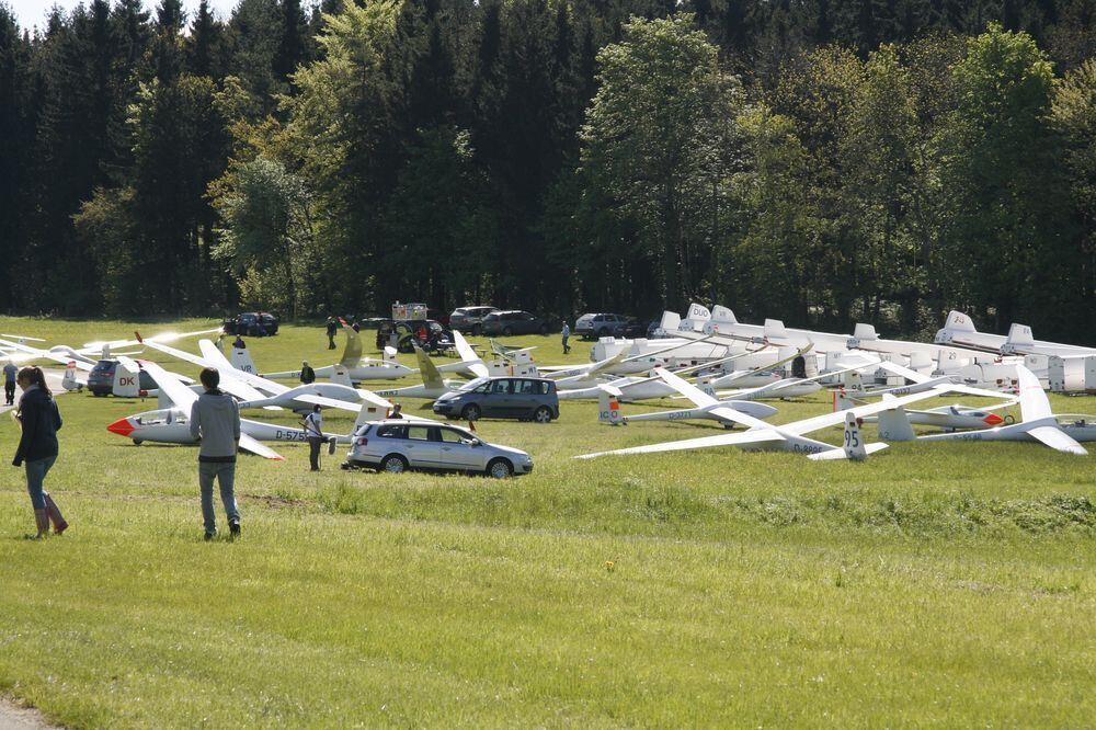 13. Wettbewerb für Segelflieger auf dem Übersberg