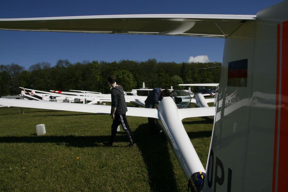 13. Wettbewerb für Segelflieger auf dem Übersberg