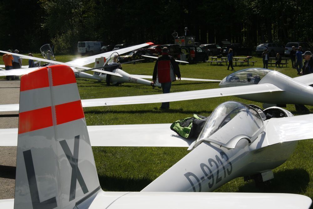 13. Wettbewerb für Segelflieger auf dem Übersberg