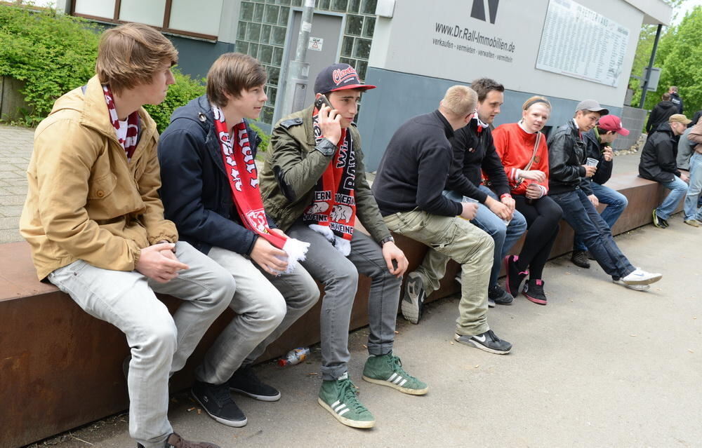 SSV Reutlingen gegen den VfB Stuttgart 25. Mai 2013