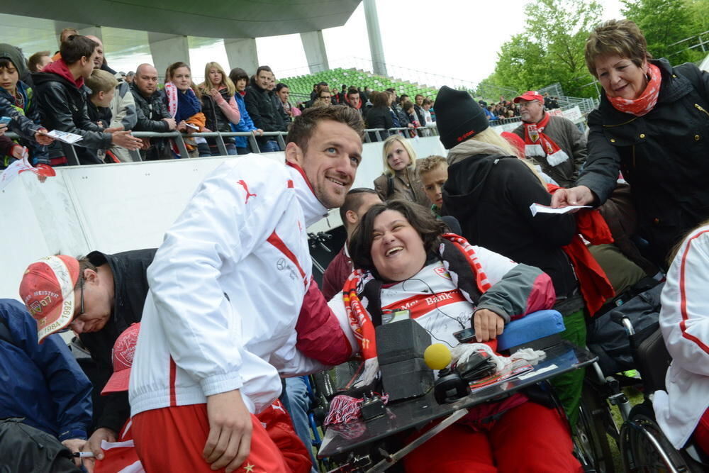 SSV Reutlingen gegen den VfB Stuttgart 25. Mai 2013