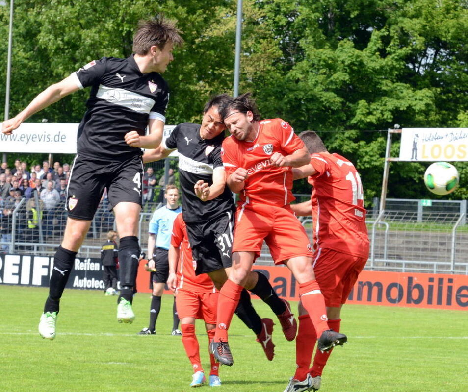 SSV Reutlingen gegen den VfB Stuttgart 25. Mai 2013