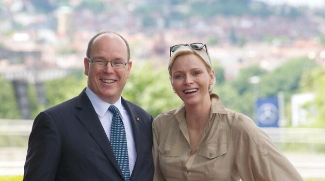 Fürst Albert II. und Fürstin Charlène wehren sich gegen die Gerüchte. Foto: Marijan Murat