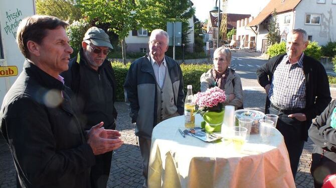 Mit den Bürgerinnen und Bürgern gemeinsam die Zukunft von Pliezhausen gestalten: Zum Auftakt seiner Bewerbung für eine zweite Am