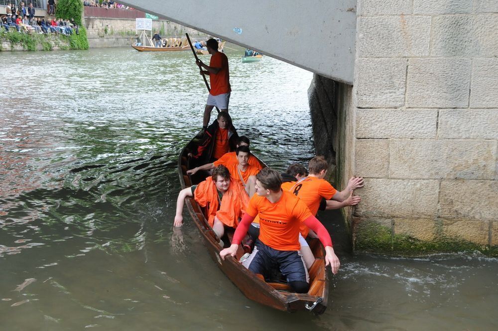 Stocherkahnrennen Tübingen 2013