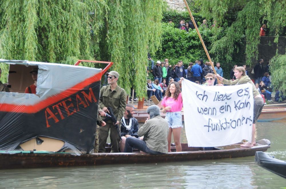 Stocherkahnrennen Tübingen 2013