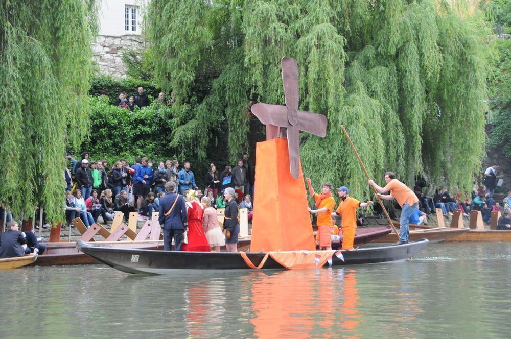 Stocherkahnrennen Tübingen 2013