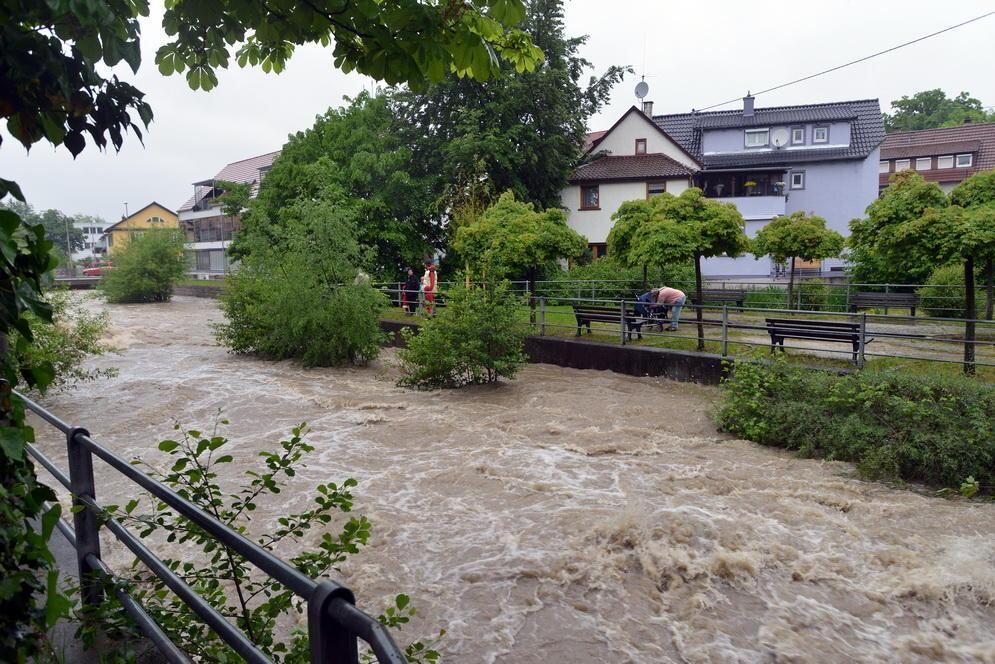 Hochwasser in der Region