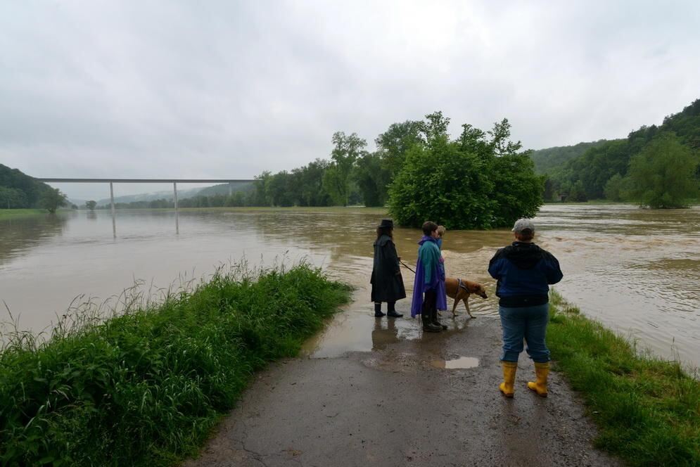 Hochwasser in der Region