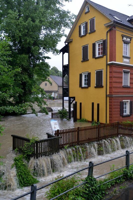 Hochwasser in der Region