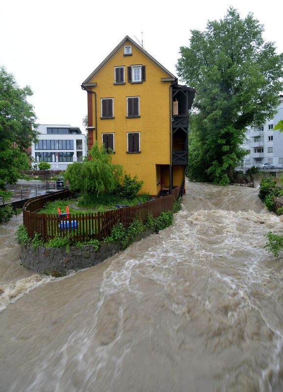 Hochwasser in der Region