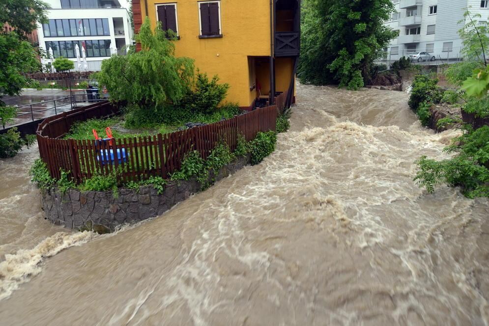 Hochwasser in der Region