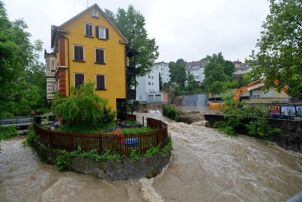 Hochwasser in der Region