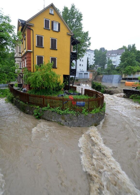 Hochwasser in der Region