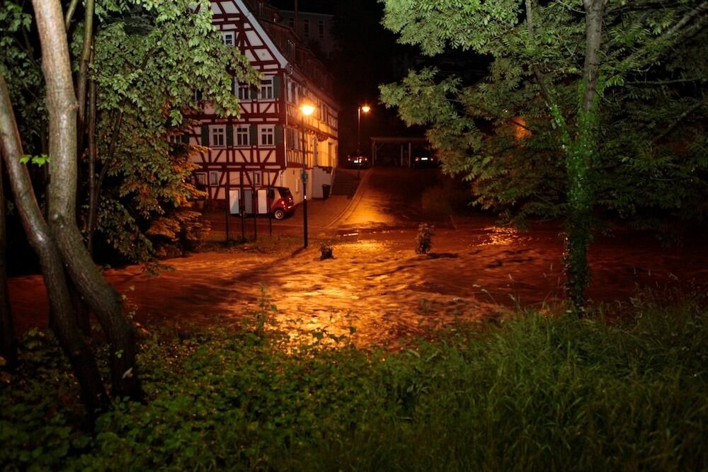 Hochwasser in Gomaringen Juni 2013