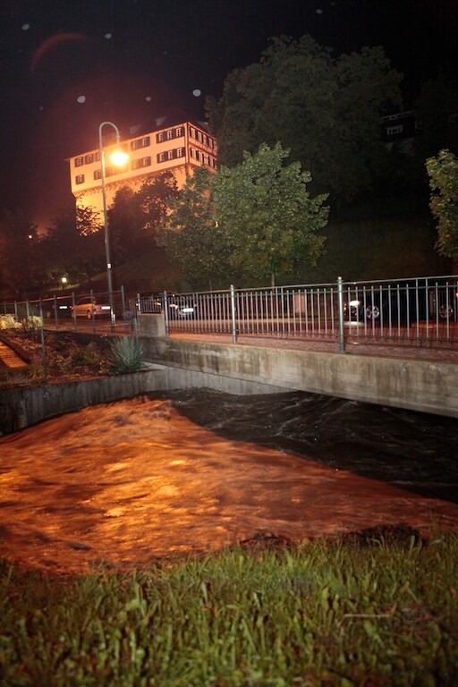 Hochwasser in Gomaringen Juni 2013