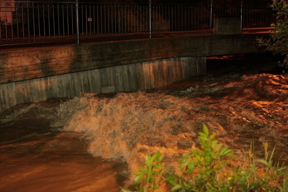 Hochwasser in Gomaringen Juni 2013