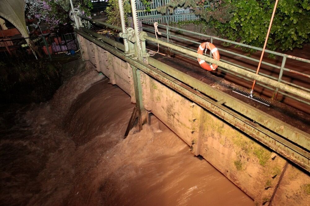 Hochwasser in Gomaringen Juni 2013