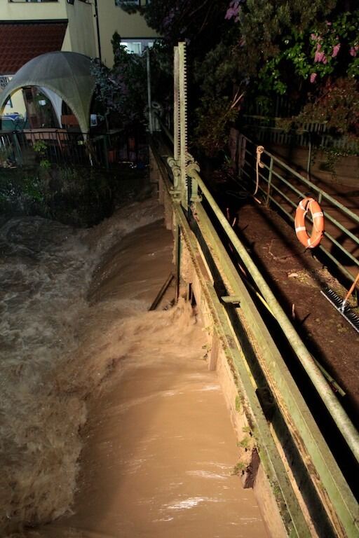 Hochwasser in Gomaringen Juni 2013