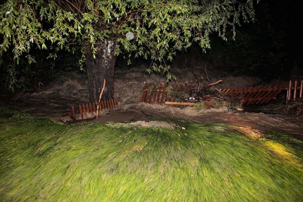 Hochwasser in Gomaringen Juni 2013