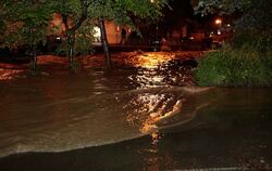 Hochwasser in Gomaringen Juni 2013